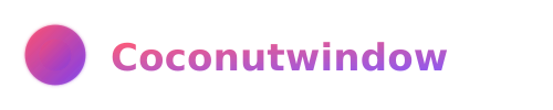 Coconutwindow υγιεινές συνήθειες